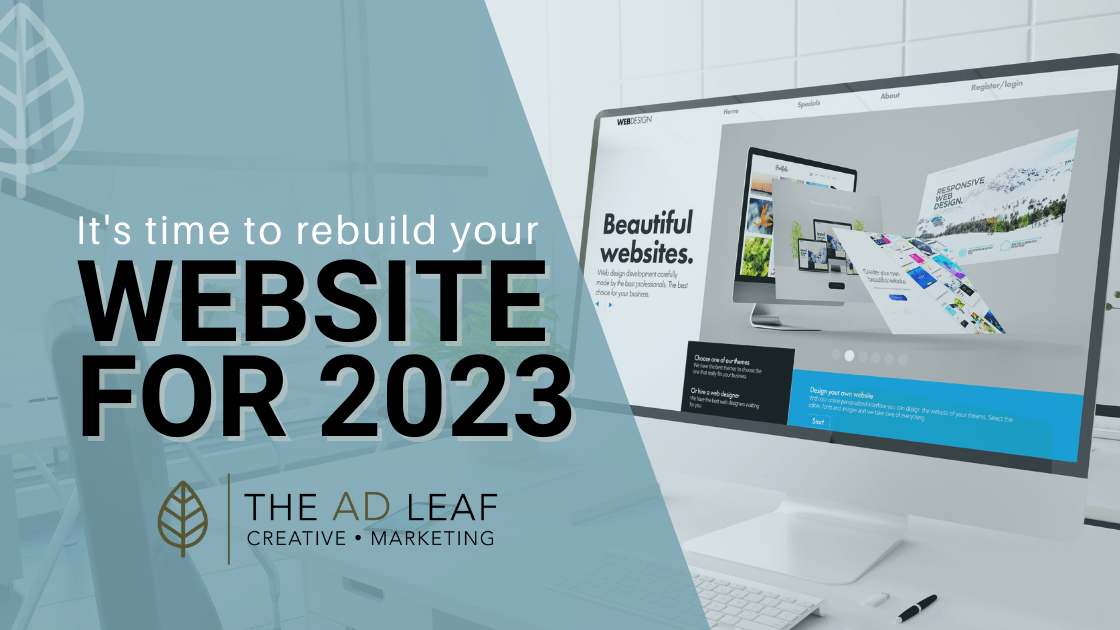 It’s Time to Rebuild Your Website!